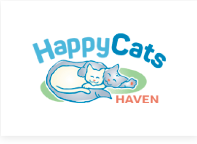 Happy Cats Haven logo that links to the website.