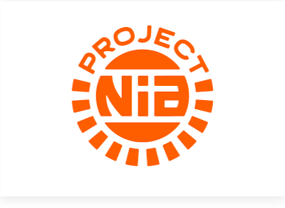 Project Nia logo that links to the website.